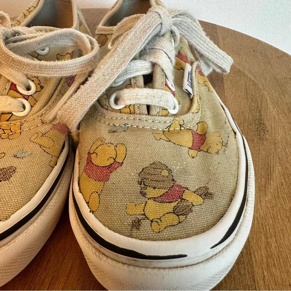 VANS Winnie the Pooh Kids Sneakers Size 13 Honey Pot Toddlers Runners Shoes